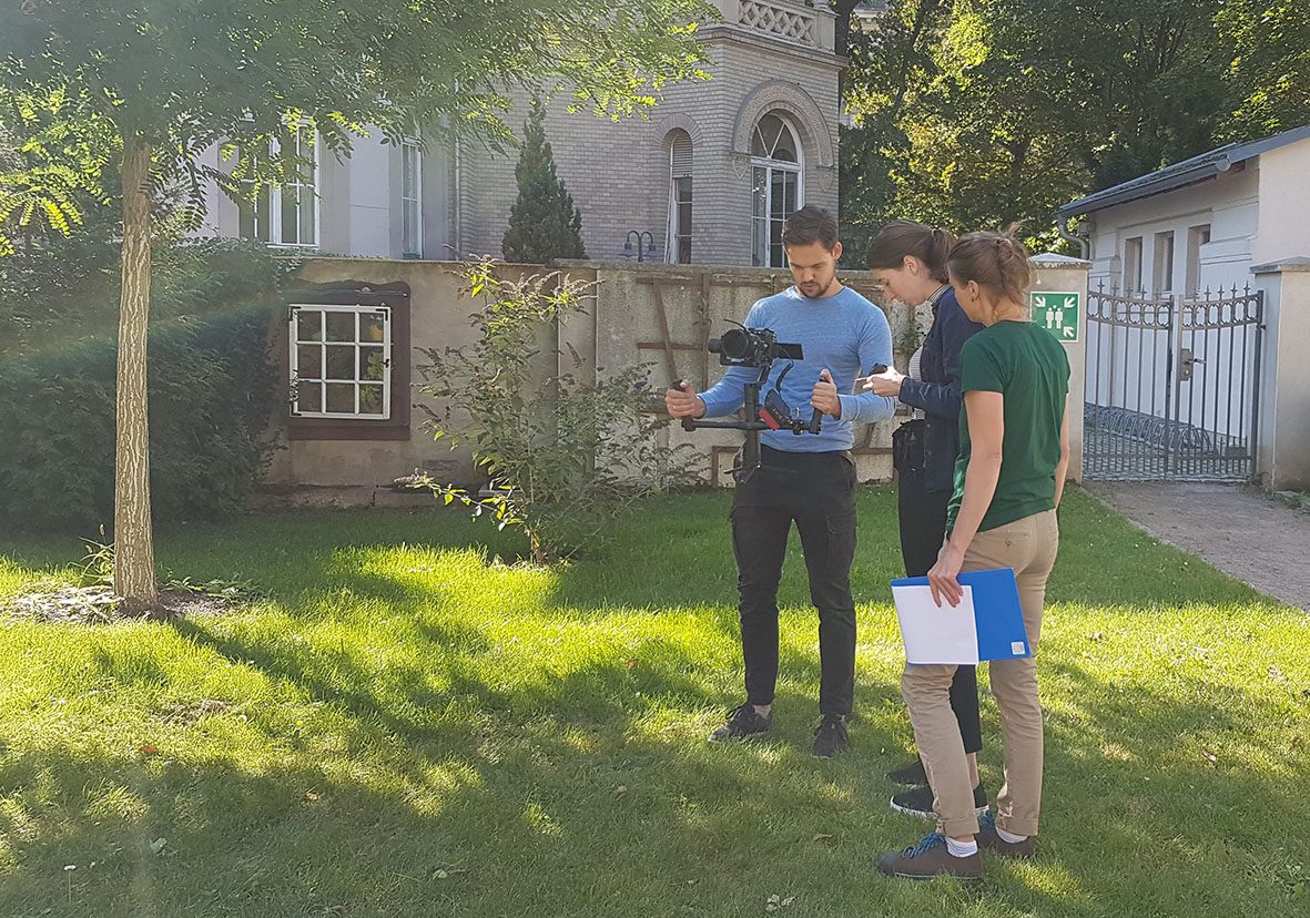 Filmteam der Hochschule Mittweida, Bild: SAW