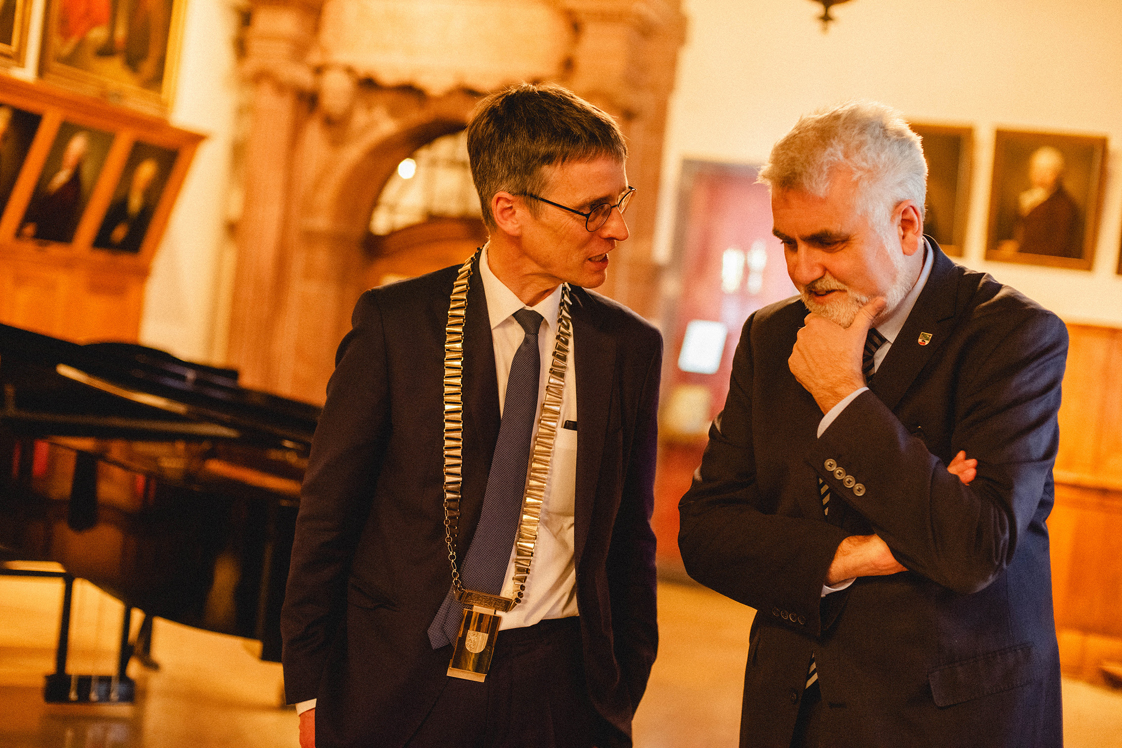 Öffentliche Frühjahrssitzung im Festsaal des Alten Rathauses zu Leipzig, Foto: Dirk Brzoska