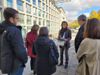 Auf Mendelssohns Spuren führte Dr. Clemens Harasim zu zahlreichen Wirkungsstätten des Komponisten in der Innenstadt. 