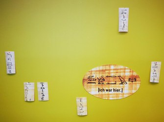 ausstellung-hieroglypehen-druckkunstmuseum_3.jpg Ausstellung: Neue Wege zu alter Weisheit. Hieroglyphen im Buchdruck, im Museum für Druckkunst Leipzig (Foto: Franziska Naether)