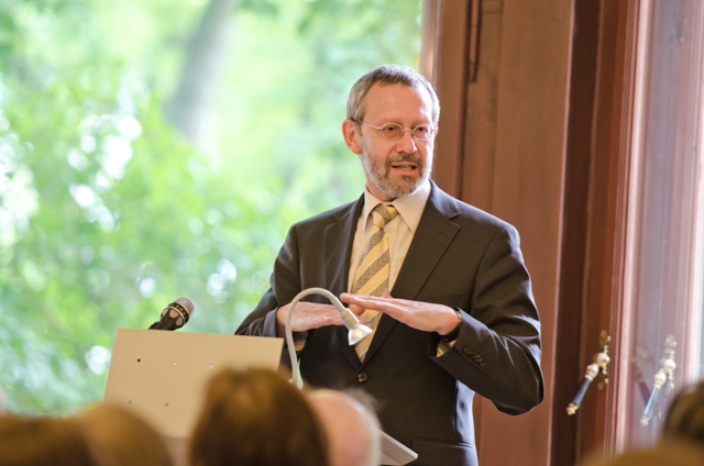 Prof. Dr. Pirmin Stekeler-Weithofer, Präsident der Sächsischen Akademie der Wissenschaften zu Leipzig, Foto: Dirk Brzoska
