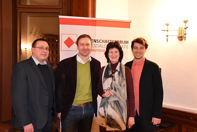 Die Veranstaltung fand statt in Kooperation mit dem Wissenschaftsforum Sozialdemokratie.