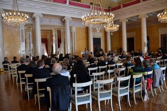 PROPYLÄEN, Bild 2 Festlicher Projektauftakt im Stadtschloss Weimar, Foto: © Klassik Stiftung Weimar