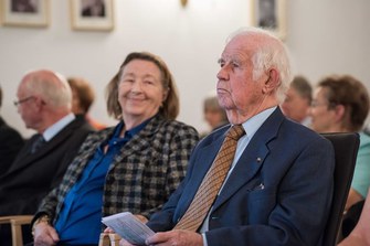 Akademie-Forum am 23.9.2015, Ingrid und Kurt Biedenkopf; Foto: Christian Modla