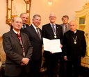 Ehrensenatorenwürde der Bergakademie für Akademie-Mitglied Ulrich Groß Ehrensenatorenwürde der Bergakademie für Akademie-Mitglied Ulrich Groß