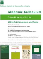 2014-05-23 Wörterbücher gestern und heute 2014-05-23 Wörterbücher gestern und heute
