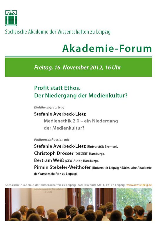 Akademie-Forum November 2012