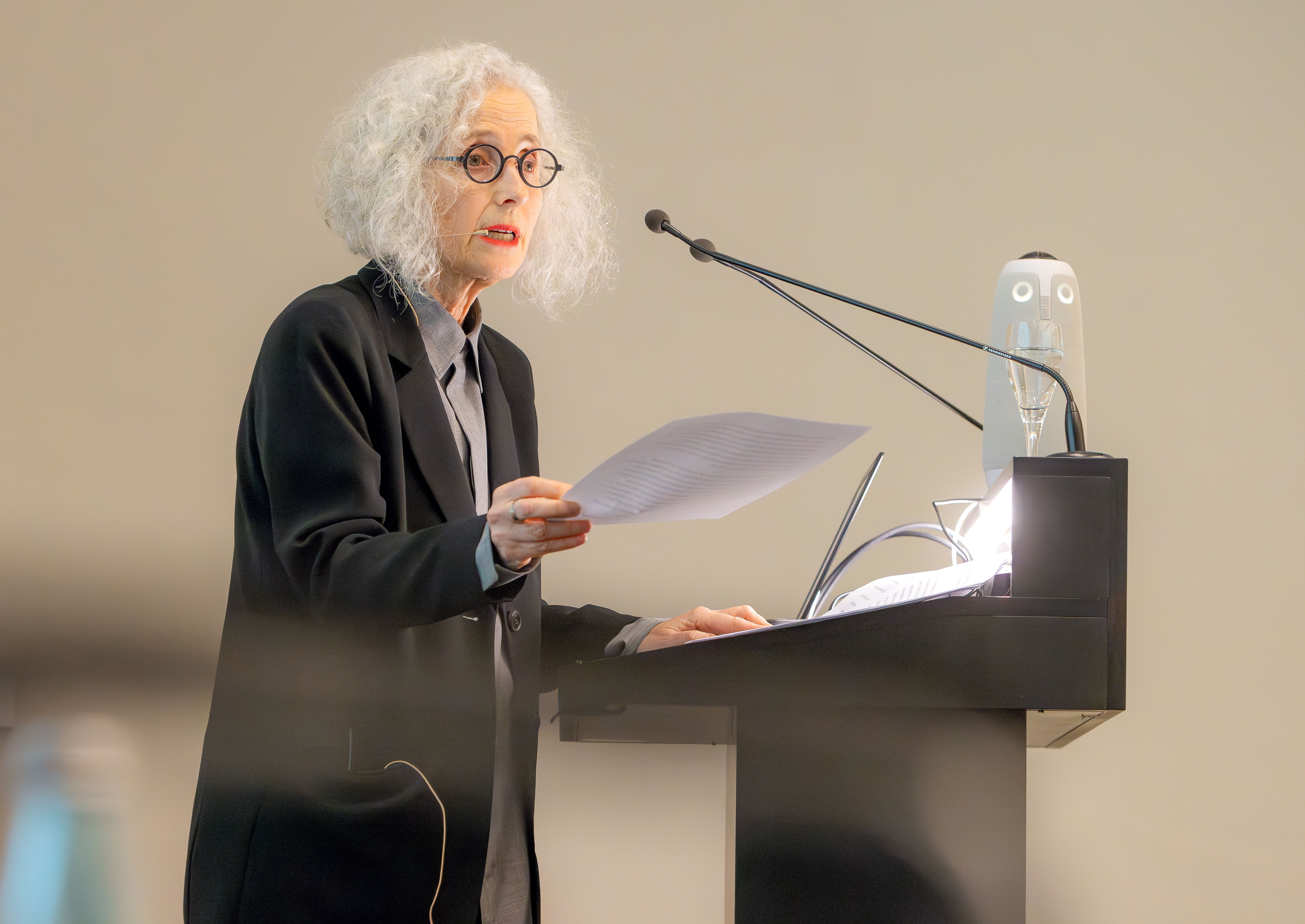 Prof. Dr. Yfaat Weiss hielt den Festvortrag der Öffentlichen Herbstsitzung 2023.