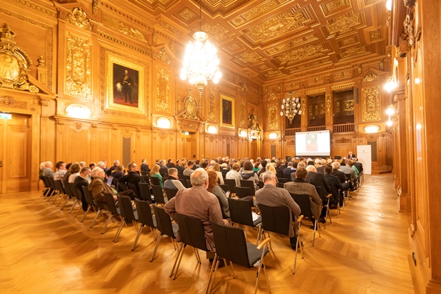 Öffentlicher Abendvortrag von Alfred Kohler im Bundesverwaltungsgericht. Foto: Swen Reichhold