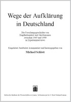 Neuerscheinung: Wege der Aufklärung in Deutschland