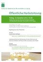 Öffentliche Herbstsitzung
