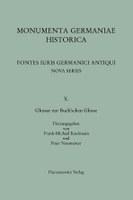 Umfassendes Glossar zur Buch’schen Glosse bei den Monumenta Germaniae Historica erschienen